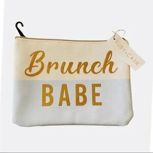 Ruby and Cash Brunch Babe Makeup Pouch Bag